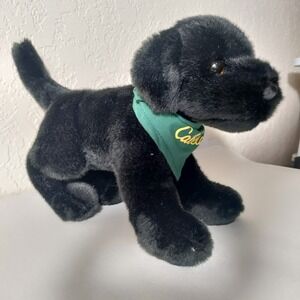 Cabela's Puppy Dog Black Lab Plush Stuffed Animal